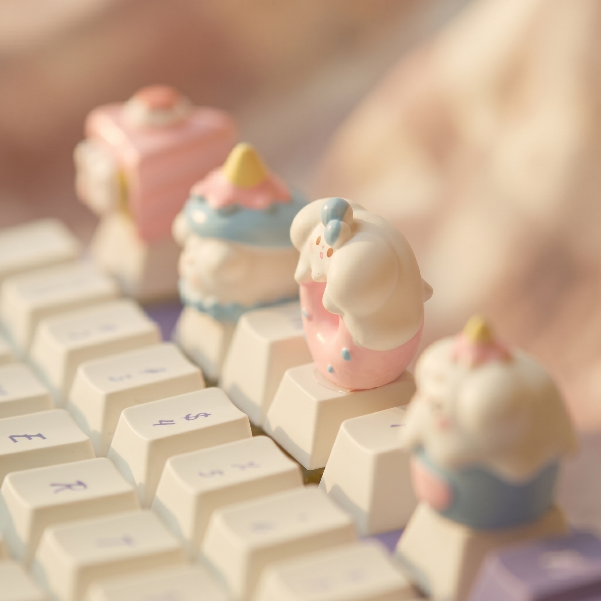 Sevimli Kek Tuş Takımı Seti IN - Gaming Accessories Aesthetic incelemesi ve fiyatı