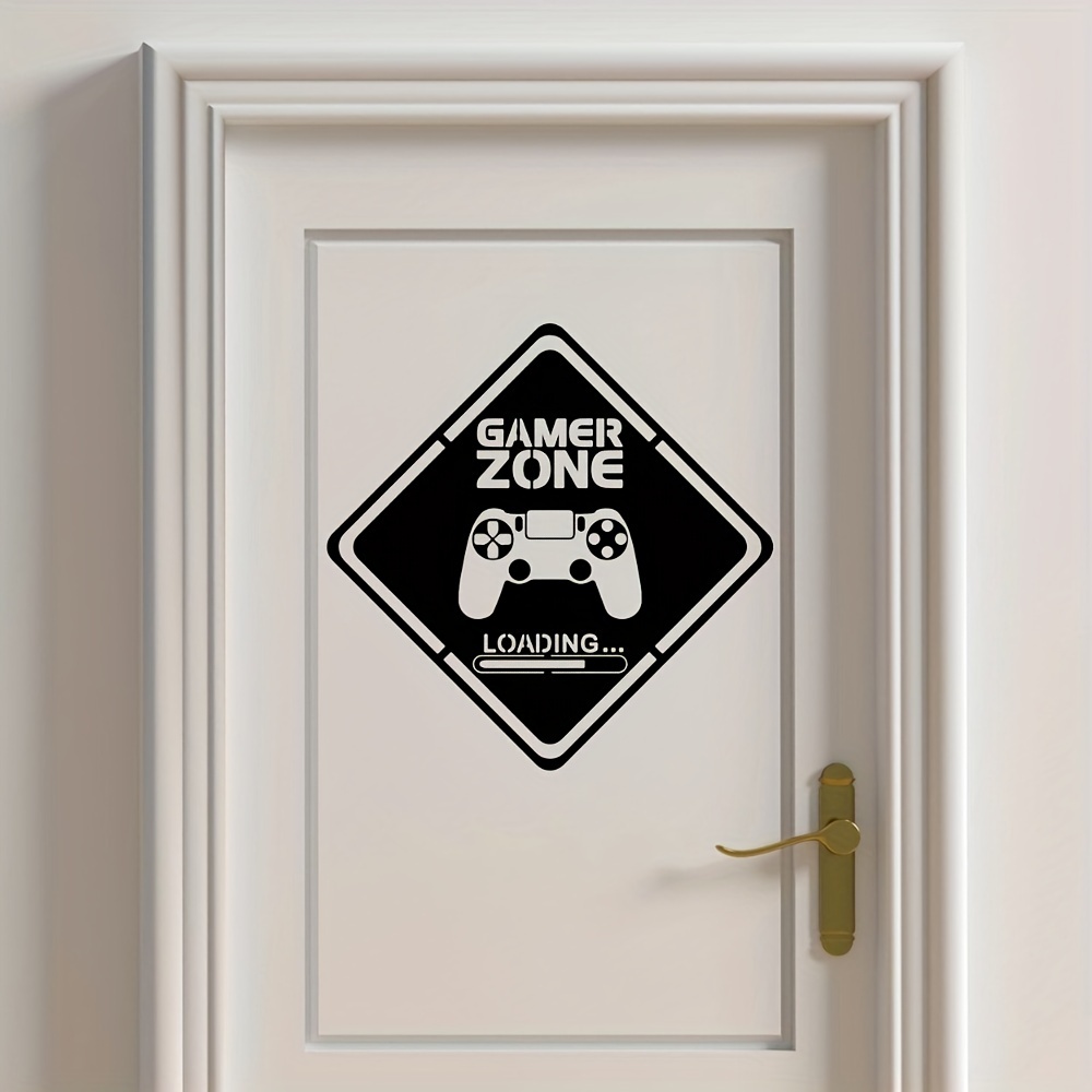 1 adet oyun bölge kapı çıkartm - Gaming Accessories For Room incelemesi ve fiyatı